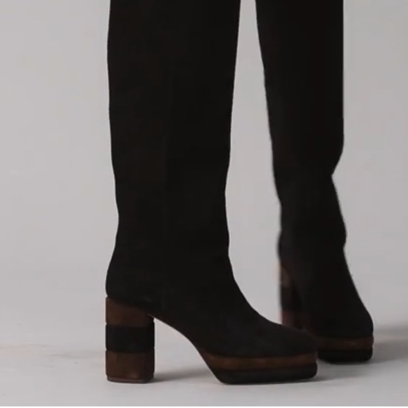 Tory Burch Platform Tall Knee High Boot - Picture 5 of 16